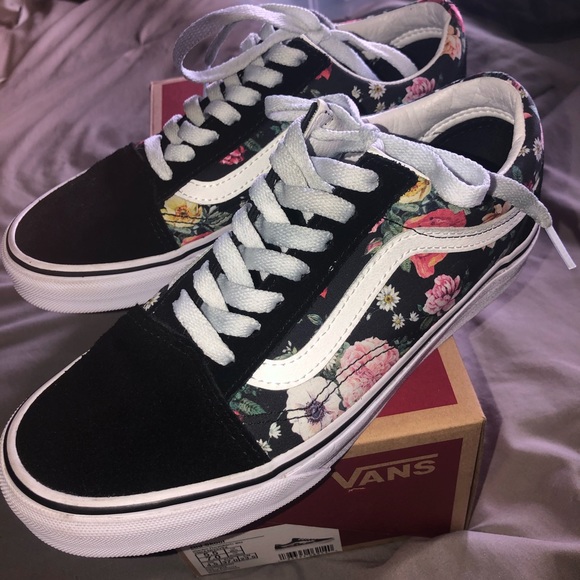 vans old skool floral original